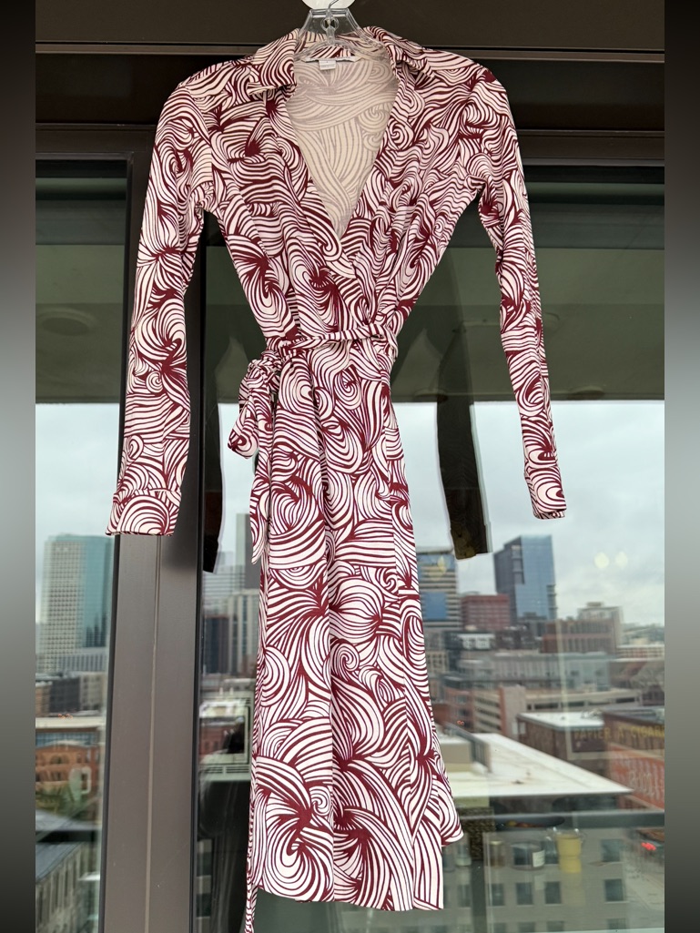 Dvf Iconic Dress Wrap Dress